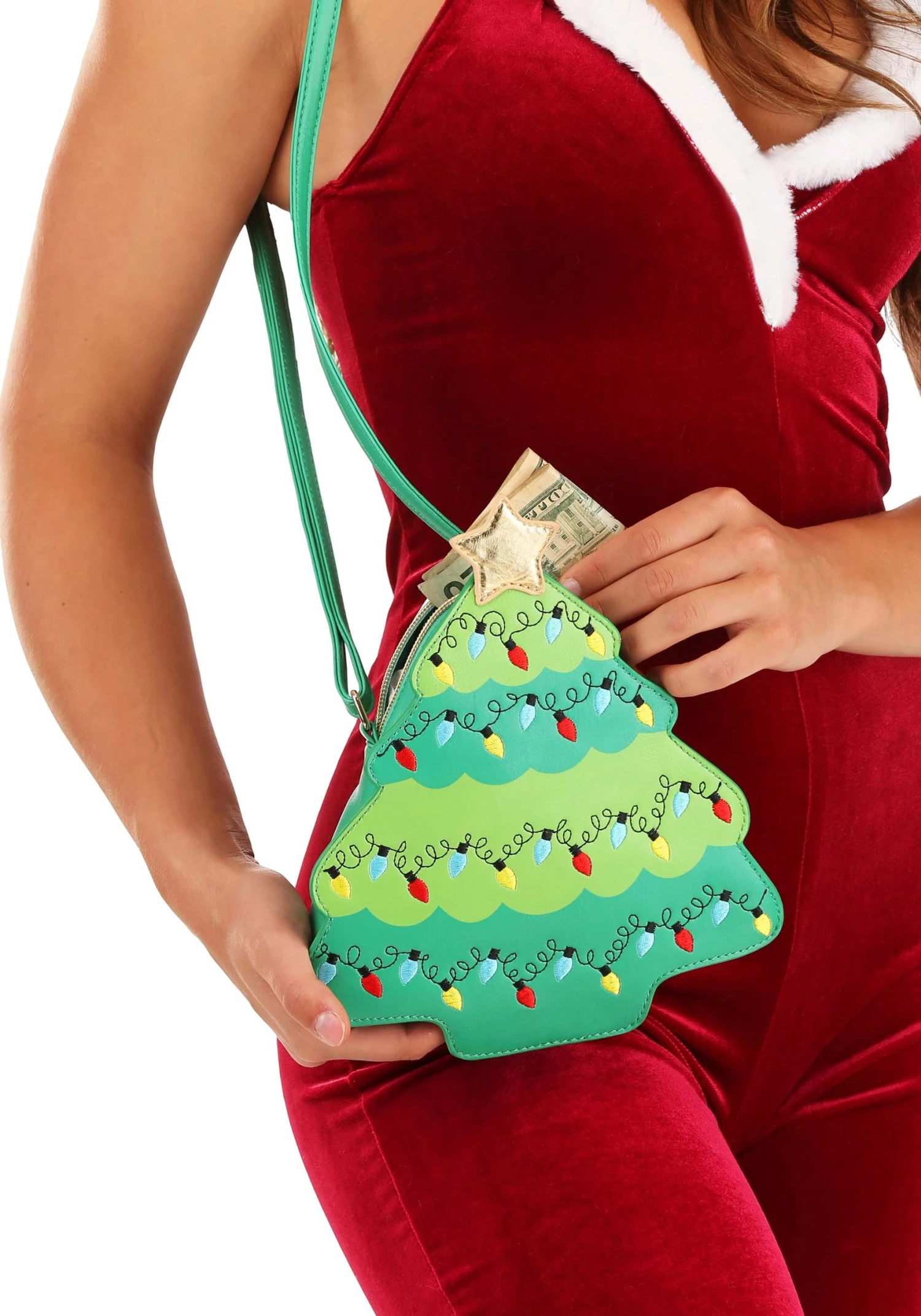 Christmas Tree Crossbody Purse 3 Christmas Tree Crossbody Purse