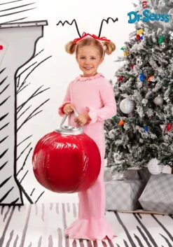 Dr. Seuss Classic Cindy Lou Who Costume For Toddlers