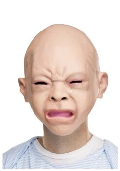 Fun World Bald Crying Baby Mask