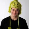 Grinch Deluxe Hoodie Hat