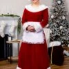 Deluxe Mrs Claus Costume For Women -Holiday Clothing Promotion Store deluxe mrs claus costume update main
