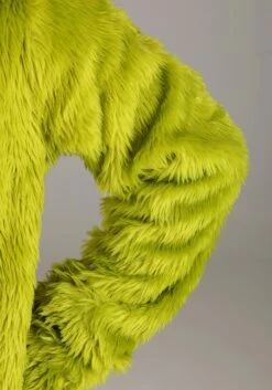 Dr. Seuss Grinch Open Face Costume For Adults -Holiday Clothing Promotion Store dr seuss adult open face grinch costume alt 4