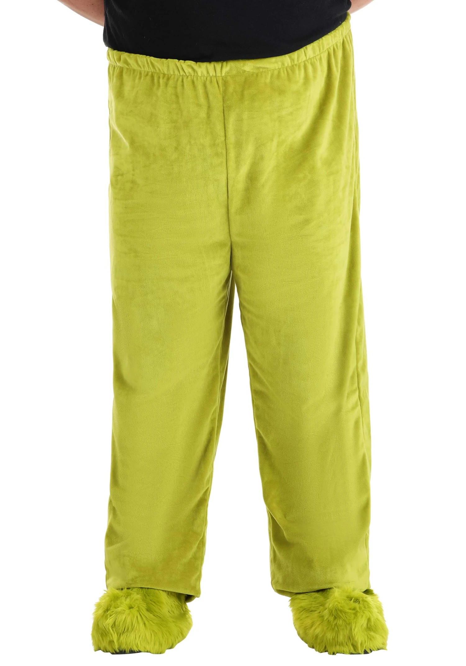 Dr. Seuss The Grinch Plus Size Velboa Pants 5 Dr. Seuss The Grinch Plus Size Velboa Pants - Image 3