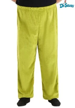 Dr. Seuss The Grinch Plus Size Velboa Pants