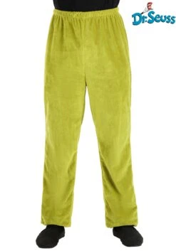 Dr. Seuss Grinch Velboa Pants For Adults