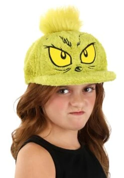 Dr. Seuss Grinch Fuzzy Cap -Holiday Clothing Promotion Store dr seuss grinch fuzzy cap alt 5
