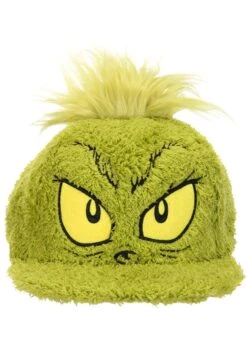 Dr. Seuss Grinch Fuzzy Cap -Holiday Clothing Promotion Store dr seuss grinch fuzzy cap alt 6