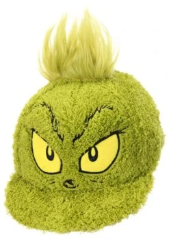 Dr. Seuss Grinch Fuzzy Cap -Holiday Clothing Promotion Store dr seuss grinch fuzzy cap alt 7