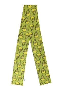 Dr. Seuss The Grinch Jersey Scarf For Women -Holiday Clothing Promotion Store dr seuss the grinch jersey scarf alt 3