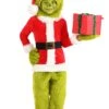 Dr. Seuss Grinch Santa Open Face Costume For Toddlers -Holiday Clothing Promotion Store dr seuss toddler grinch santa open face costume