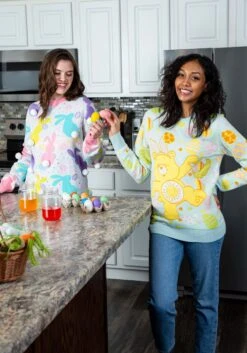 Holiday Clothing Promotion Store -Holiday Clothing Promotion Store easter bunny ugly sweater alt 1