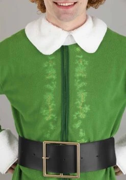 Men's Buddy The Elf Costume -Holiday Clothing Promotion Store elf adult buddy the elf costume alt 3