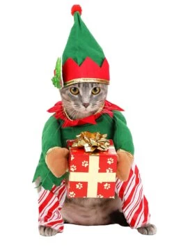Pet Elf Costume For Dogs -Holiday Clothing Promotion Store elf pet costume alt 1