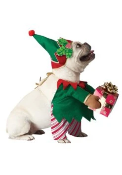 Pet Elf Costume For Dogs -Holiday Clothing Promotion Store elf pet costume alt 2
