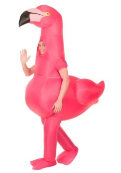 Flamingo Inflatable Costume For Adults