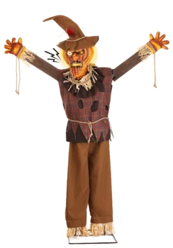 Pumpkin Scarecrow Animatronic Halloween Decoration 11 Pumpkin Scarecrow Animatronic Halloween Decoration -Holiday Clothing Promotion Store fun scarecrow animatronic alt 2