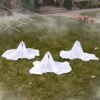 Set Of 3 Ghostly Halloween Decoration -Holiday Clothing Promotion Store ghostly group set of three