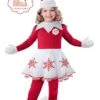 Fun World Elf On The Shelf Girl's Toddler Costume -Holiday Clothing Promotion Store girls elf on shelf toddler costume