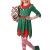Girl's Santa's Helper Costume 2 Girl's Santa's Helper Costume -Holiday Clothing Promotion Store girls santas helper costume