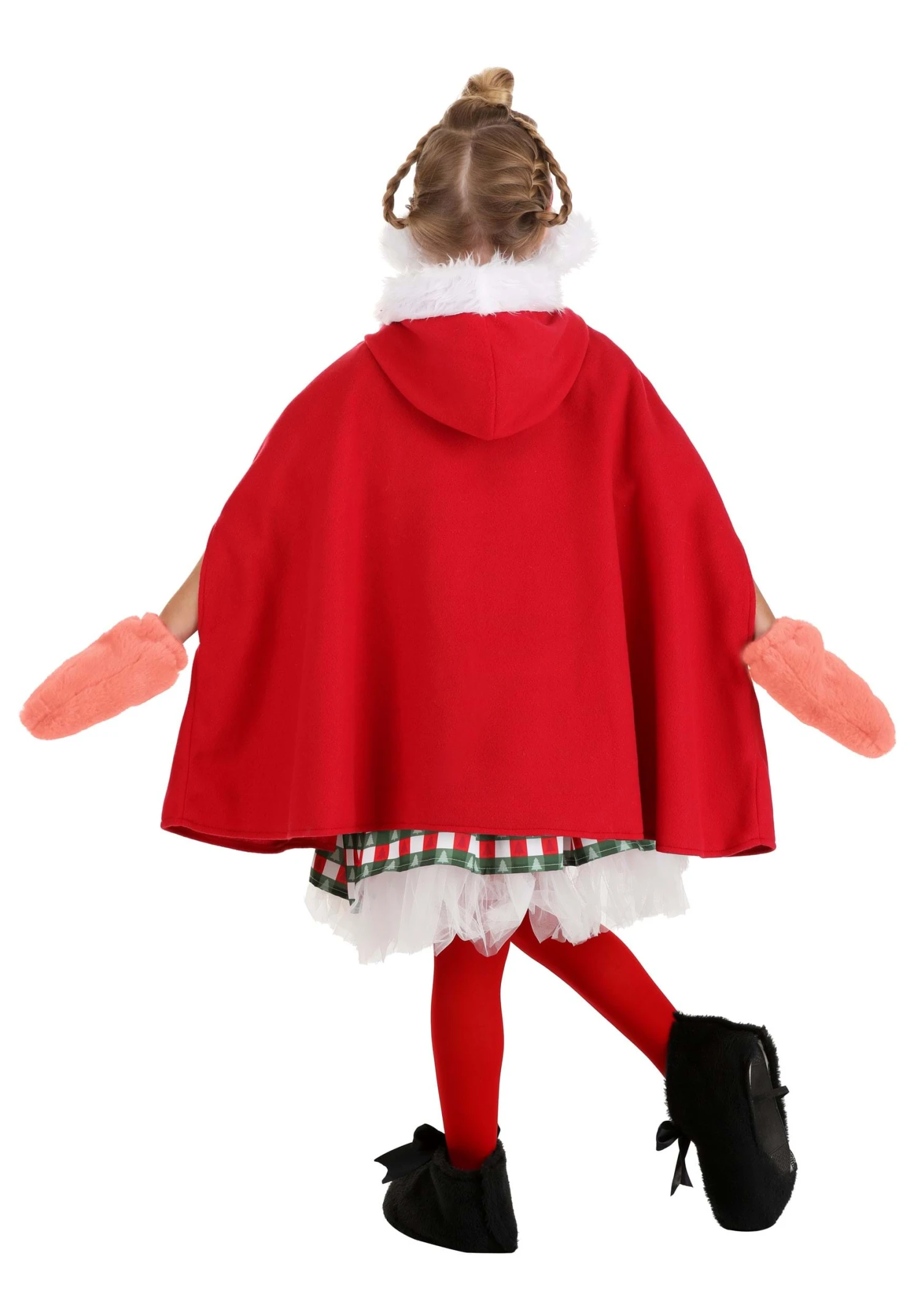 Girl's Dr. Seuss Storybook Cindy Lou Who Costume Dress 11 Girl's Dr. Seuss Storybook Cindy Lou Who Costume Dress - Image 9