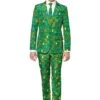 Green Christmas Tree Men's Suitmeister Suit -Holiday Clothing Promotion Store green christmas tree mens suitmiester suit