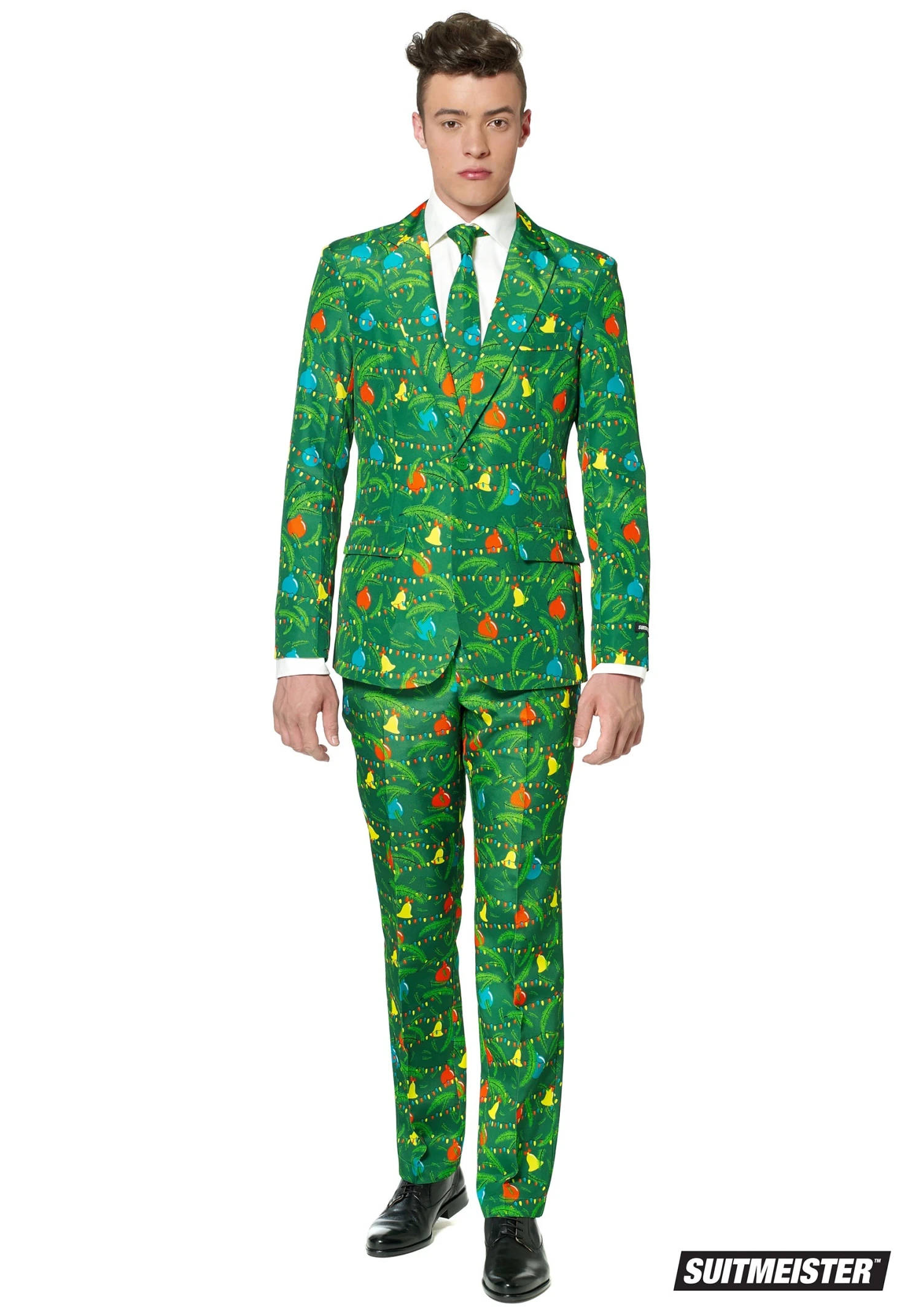 Green Christmas Tree Men's Suitmeister Suit 3 Green Christmas Tree Men's Suitmeister Suit