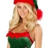 Roma Green With Red Faux Elf Hat 2 Roma Green With Red Faux Elf Hat -Holiday Clothing Promotion Store green with red faux elf hat