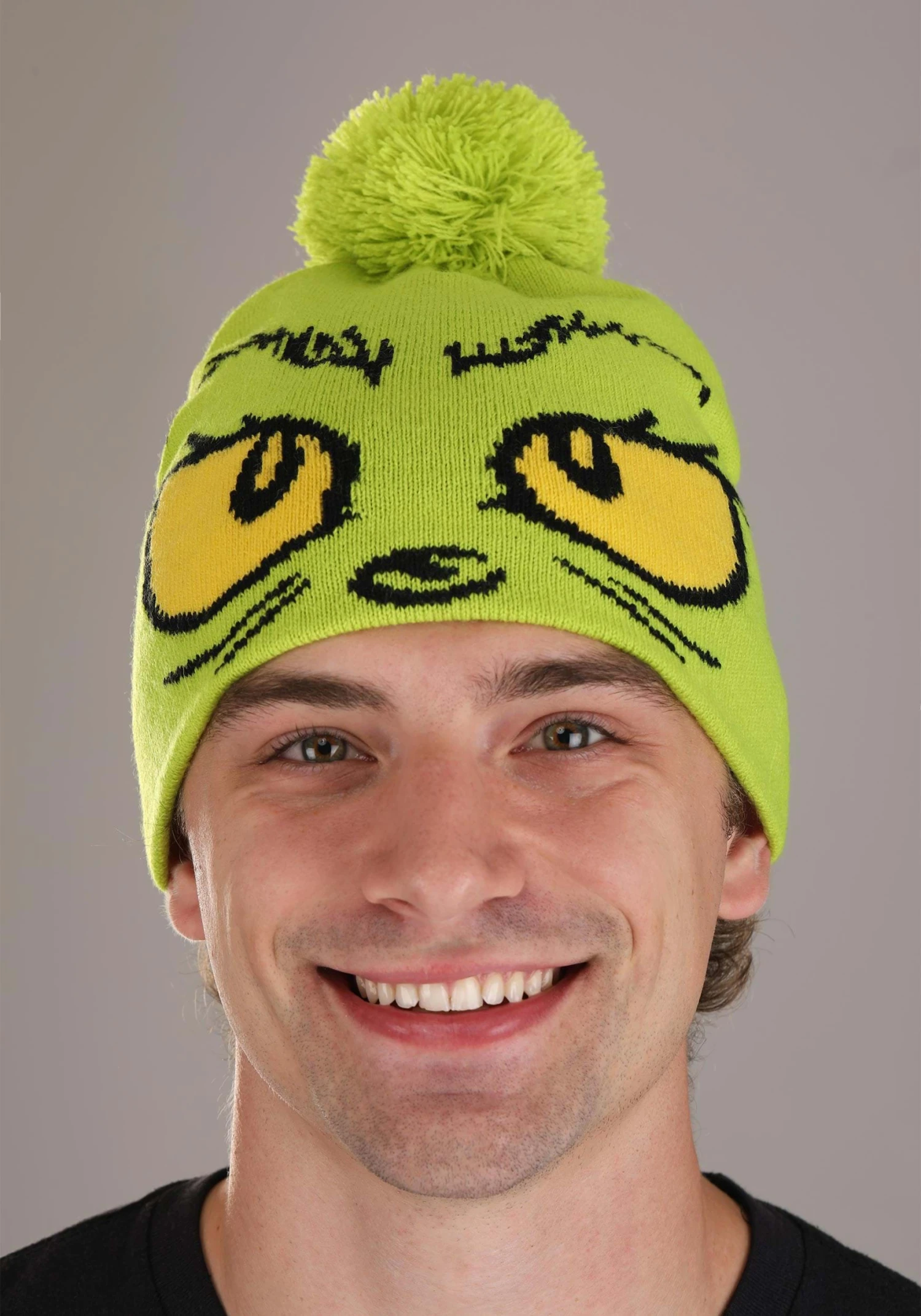 Grinch Hat & Gloves Set For Adults 4 Grinch Hat & Gloves Set For Adults - Image 2