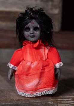 Scary Haunted Heather Doll Decoration -Holiday Clothing Promotion Store haunted heather scary doll decoration alt 3