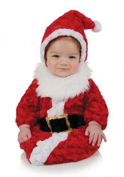 Infant Santa Claus Bunting Costume