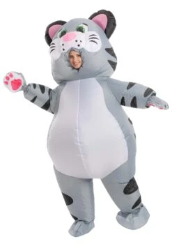 Inflatable Cat Costume For Adults -Holiday Clothing Promotion Store inflatable adult cat costume alt 2