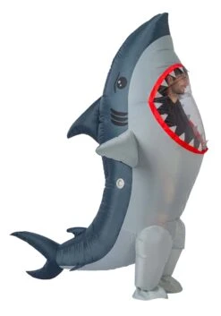 Inflatable Shark Costume For Adults -Holiday Clothing Promotion Store inflatable adult shark costume alt 2
