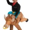 Inflatable Bull Rider Costume 1 Inflatable Bull Rider Costume -Holiday Clothing Promotion Store inflatable bull rider costume1