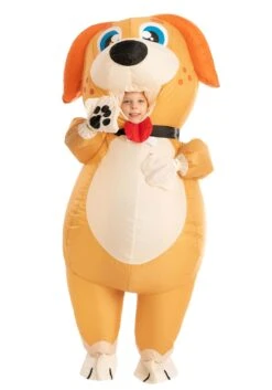 Inflatable Dog Costume For Kids -Holiday Clothing Promotion Store inflatable child dog costume alt 2