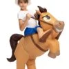 Inflatable Horse Ride-On Costume For Kids 1 Inflatable Horse Ride-On Costume For Kids -Holiday Clothing Promotion Store inflatable child horse ride on costume
