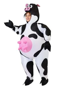 Inflatable Cow Costume For Kids -Holiday Clothing Promotion Store inflatable kids cow costume alt 2