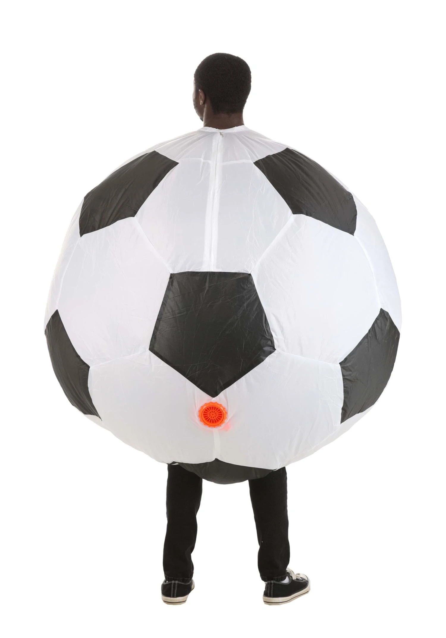Inflatable Soccer Ball Costume For Adults 4 Inflatable Soccer Ball Costume For Adults - Image 2