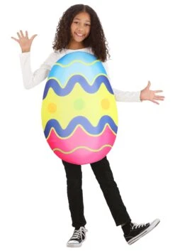 Colorful Easter Egg Costume For Kids