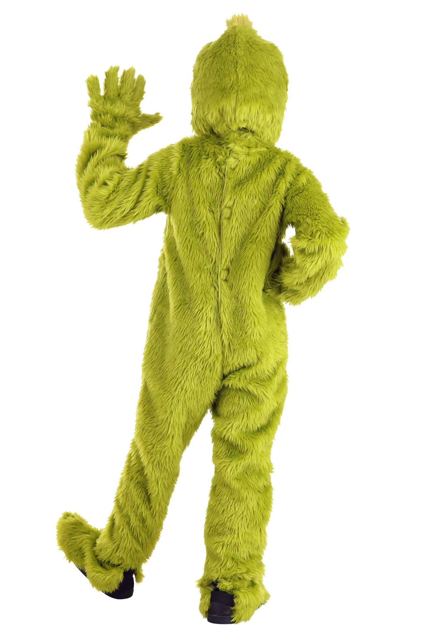 Dr. Seuss Grinch Kid's Open Face Costume 4 Dr. Seuss Grinch Kid's Open Face Costume - Image 2