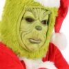 Dr. Seuss The Grinch Costume Mask For Kids -Holiday Clothing Promotion Store kids grinch mask