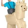 Disguise Minecraft Inflatable Llama Ride-On Costume For Kids -Holiday Clothing Promotion Store kids minecraft inflatable llama ride on costume