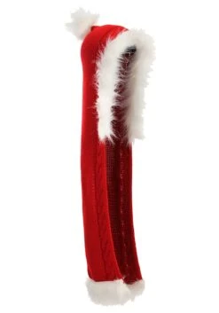 Santa Hood Knitted -Holiday Clothing Promotion Store knitted santa hood alt 2 upd