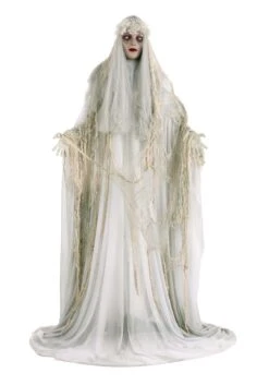Life-Size Venetian Victoria Standing Ghost Girl Halloween Decoration 13 Life-Size Venetian Victoria Standing Ghost Girl Halloween Decoration -Holiday Clothing Promotion Store life size venetian victoria standing ghost girl w alt 5
