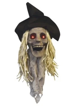 Scarecrow Head Light Up Decoration