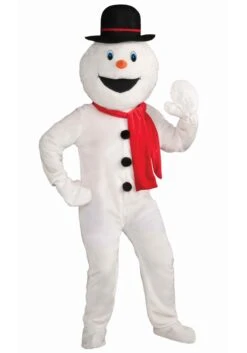 Mascot Snowman Costume For Adults