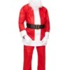 Men's Basic Santa Suit Costume 1 Men's Basic Santa Suit Costume -Holiday Clothing Promotion Store mens basic santa suit costume