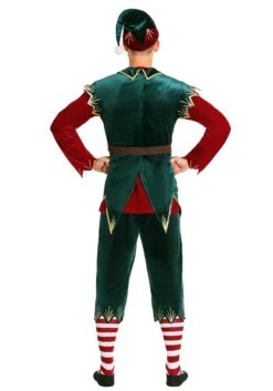 Men's Deluxe Holiday Elf Costume -Holiday Clothing Promotion Store mens deluxe holiday elf costume2