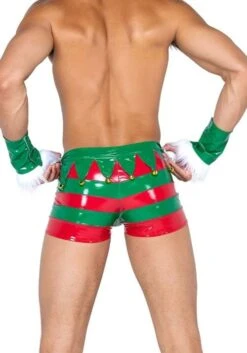 Roma Naughty Holiday Elf Costume For Men -Holiday Clothing Promotion Store mens naughty holiday elf costume 1