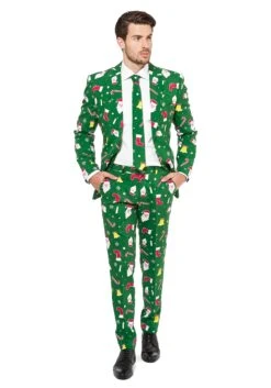 OppoSuits Santaboss Suit For Men