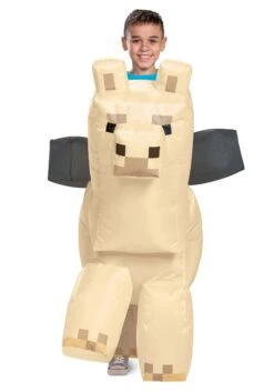 Disguise Minecraft Inflatable Llama Ride-On Costume For Kids -Holiday Clothing Promotion Store minecraft inflatable llama ride on costume alt 3